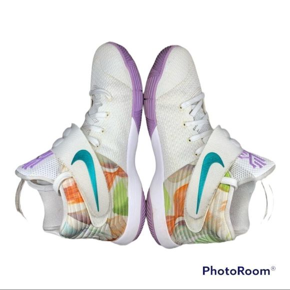 Nike Sneakers Rare Special Edition White Multicolored Women’s Size 7.5 - Picture 4 of 16